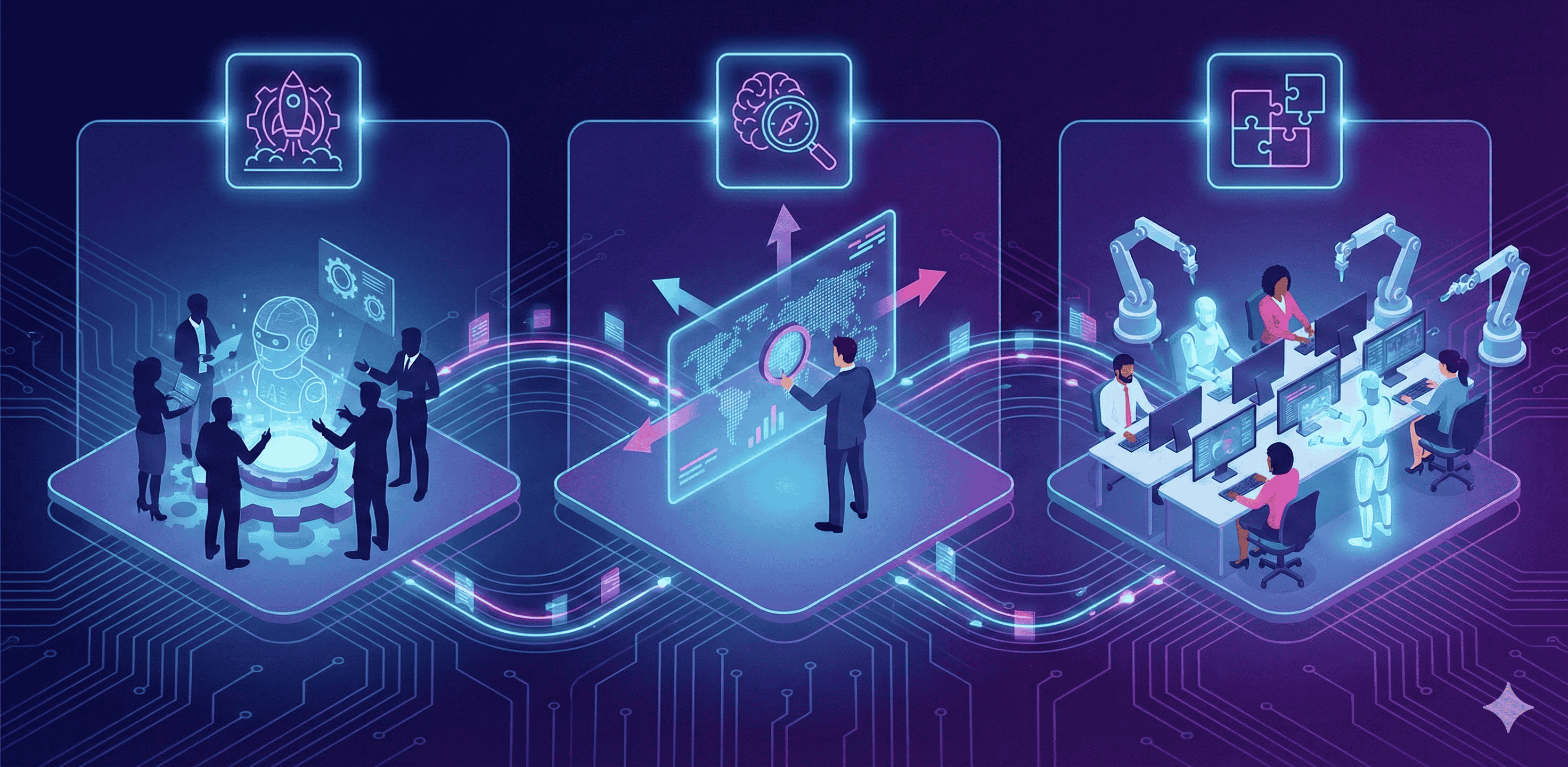 AI product development agency vs Consultancy vs Staff augmentation? When to use which?